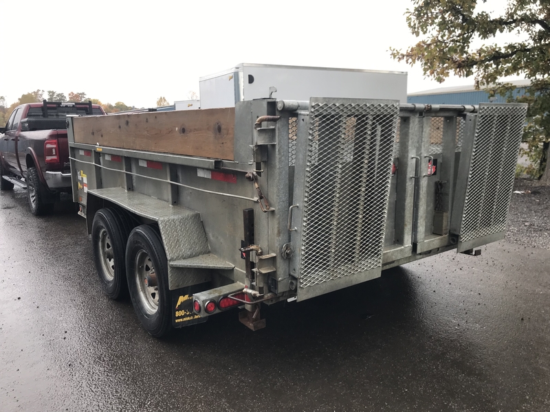 Cargo, Utility Trailers  2021 Miska 7 Ton Galvanized Dump Trailer Photo